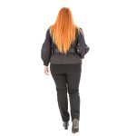 Platinum Πουκάμισο Μαύρο Γυναικείο Μακρυμάνικο Casual All Day Free Size - 1101-ΙΤ-ΜXL - Image 2