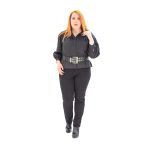 Platinum Πουκάμισο Μαύρο Γυναικείο Μακρυμάνικο Casual All Day Free Size - 1101-ΙΤ-ΜXL - Image 3