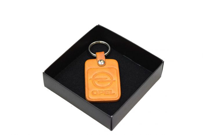 Fairyland Moschato Μπρελόκ Αυτοκινήτου OPEL Tαμπά Δερμάτινο - OPEL-T - Image 2