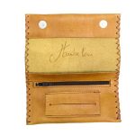 Καπνοθήκη Tαμπά Δερμάτινη Χειροποίητη Πυρογραφία ''Ξωτικό'' Casual - fmk-987 - Image 2