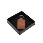 Δερμάτινο Καφέ Μπρελόκ Aυτοκινήτου ''ΜITSUBISHI''- ΜITSUBISHI-B - Image 2