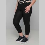 Fairyland Moschato Κολάν Μαύρο Γυναικείο Casual Ελαστικό Κάπρι All Day - fm-004 - Image 2