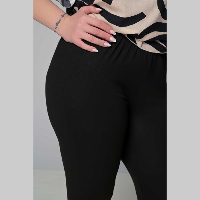 Fairyland Moschato Κολάν Μαύρο Γυναικείο Casual Ελαστικό Κάπρι All Day - fm-004 - Image 5