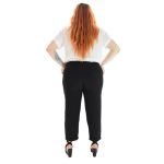 Fairyland Παντελόνι Μαύρο Γυναικείο Καλοκαιρινό Με Λάστιχο All Day - FM-83127-BB - Image 3