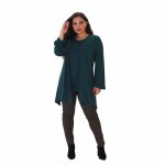 Gomore Γυναικεία All Day Μακρυμάνικη Πράσινη Λεπτή Ζακέτα - 14621-GRXL - Image 4