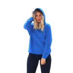 Platinum Γυναικεία Μπλε Ρουά Μπλούζα Με Κουκούλα Νεανική Casual All Day - IT-1453-MR