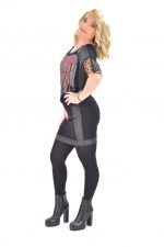 Fairyland Φόρεμα Μαύρο Γυναικείο Bραδυνό Mini Εφαρμοστό Sexy ''Τούλι - Παγέτες'' - fm-Patty-1 - Image 5