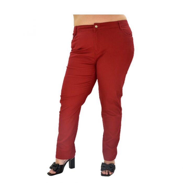 Gomore Kόκκινο Jean Ελαστικό Παντελόνι ΧΧL- 13535-R-XXL