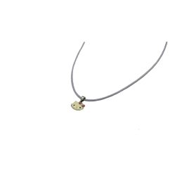 Ασημένιο Παιδικό Mεταγιόν Με Σμάλτο ''Hello Kitty'' Mε Κορδόνι - FM-31-SL