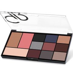 City Style Face & Eye Palette GR [Golden Rose] - 02 Smokey