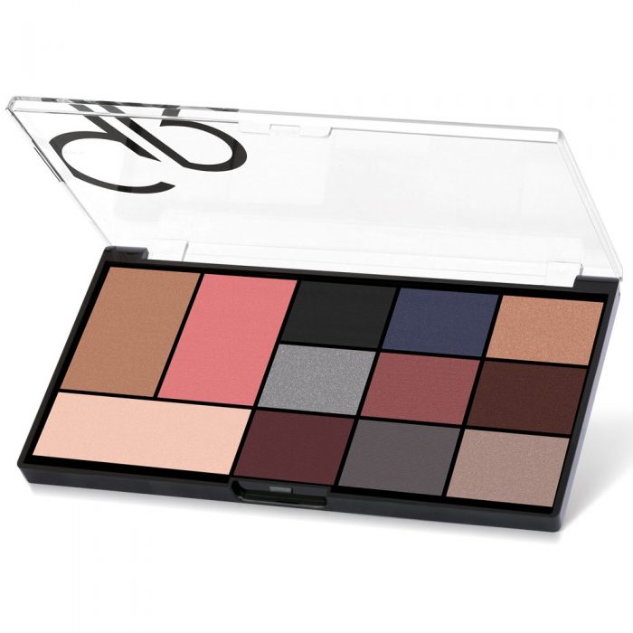 City Style Face & Eye Palette GR [Golden Rose] - 02 Smokey 