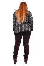 Gomore Γήινη - Μαύρη Animal Μπλούζα - 94127-XXL