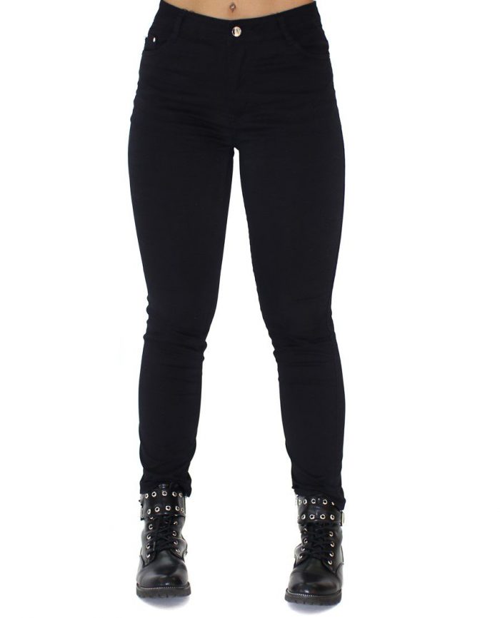 Gomore Μαύρο Ελαστικό Παντελόνι All Day - 13833-Β