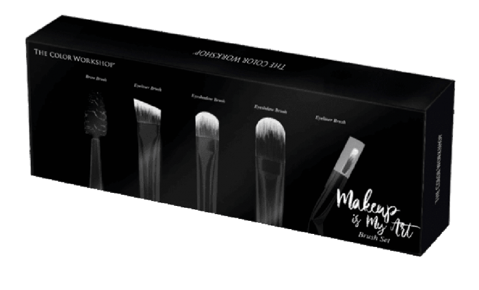 Makeup is My Art Σετ Πινέλων Ματιών - Φρυδιών - 26.80.138E