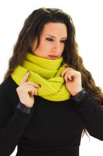 Fairyland Λαχανί Πλεκτό Κασκόλ - Λαιμός - fm-4829-4