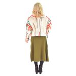 Platinum Φούστα Πράσινη Γυναικεία Μidi Casual Εβαζέ All Day - 1052-GR - Image 3