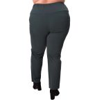 Gomore Παντελόνι Ελαστικό Πράσινο Γυναικείο Με Μπάσκα Και Λάστιχο XXL All Day  -24846-GR - Image 4