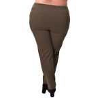 Gomore Παντελόνι Χακί Γυναικείο Ελαστικό Με Μπάσκα Και Λάστιχο XXL All Day - 24846-HA - Image 5