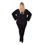 Gomore Μπλούζα Μαύρη Με Animal Print Σχέδιο Γυναικεία All Day XXL- 24914-BC - Image 4