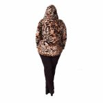 Gomore Μπλούζα Camel Animal Print Γυναικεία Με Κουκούλα Κλος XXL Αll Day - 24929 - Image 2
