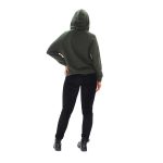 Platinum Μπλούζα Πράσινη Γυναικεία Με Κουκούλα Casual All Day Free Size - IT-1453-RG - Image 4