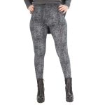 Platinum Κολάν Γκρι Με Μαύρα Print Γυναικείο Νεανικό Casual All Day Free Size - 513-3