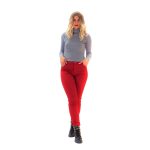 Platinum Μπλούζα Γκρι Με Ζιβάγκο Γυναικεία Πλεκτή Casual All Day Free Size - 8787-GG - Image 2