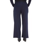 Platinum Παντελόνι Μπλε Γυναικείο Casual Με Λάστιχο All Day - 977-w - Image 3