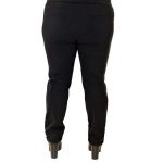 Fairyland Γυναικείο Μαύρο Παντελόνι Με Λάστιχο Σε Στενή Γραμμή All Day - FM-2022 - Image 3