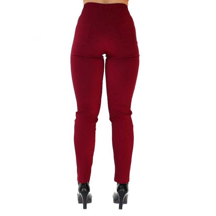 Gomore Παντελόνι Γκρενά Γυναικείο Mε Λάστιχο Ελαστικό Casual All Day - GM-34830-GD - Image 3