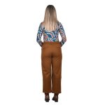 Platinum Γυναικείο Καφέ - Camel Παντελόνι Casual Νεανικό Με Λάστιχο All Day -IT-1081-C - Image 2