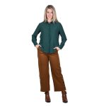 Platinum Γυναικείο Καφέ - Camel Παντελόνι Casual Νεανικό Με Λάστιχο All Day -IT-1081-C - Image 4