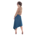 Platinum Πουλόβερ Μπεζ Γυναικείο Με Ζιβάγκο Χειμωνιάτικο Πλεκτό Κοντό Casual Νεανικό - IT-95640-BZ - Image 3