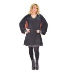 Fairyland Ζακετάκι - Μπολερό Μαύρο Με Ταμπά Νεανικό Γυναικείο Πολυμορφικό Free Size - fm-1801-z - Image 3