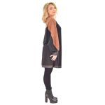 Fairyland Ζακετάκι - Μπολερό Μαύρο Με Ταμπά Νεανικό Γυναικείο Πολυμορφικό Free Size - fm-1801-z - Image 2