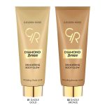 Golden Rose Diamond Breeze Shimmering Body Glow - 01 Dazzle Gold - Image 2
