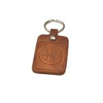 Fairyland Moschato Μπρελόκ Αυτοκινήτου Καφέ ''ALFA ROMEO'' Δερμάτινο - ALFA ROMEO-BR