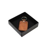 Fairyland Moschato Μπρελόκ Αυτοκινήτου Καφέ ''ALFA ROMEO'' Δερμάτινο - ALFA ROMEO-BR - Image 2