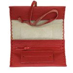 Καπνοθήκη Κόκκινη Δερμάτινη Χειροποίητη Με ''Κλείσιμο Κορδόνι''- fmk-208 - Image 2