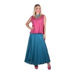 Platinum Φούστα - Παρεό Πετρόλ Γυναικεία Μακριά Casual All Day Free Size - 22340 - Image 5