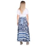 Platinum Φούστα - Παρεό Μπλε Γυναικεία Μακριά Animal Print All Day Free Size - 42326 - Image 3