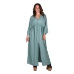 Platinum Φόρεμα Βεραμάν Γυναικείο Καλοκαιρινό Ampir Με Τρουακάρ Μανίκι - 13980-GWX