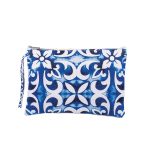 Platinum Νεσεσέρ Μπλε Γυναικείο Καλοκαιρινό Με Boho Σχέδια All Day - 947-16