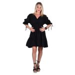 Platinum Φόρεμα Μαύρο Γυναικείο Girly Κοντό Κlos Ampir All Day Free Size - SAR-62211-BC - Image 4