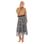 Platinum Μπλούζα Μπεζ Γυναικεία Με Ζιβάγκο Casual Φαρδιά Νεανική All Day - IT-20258-BZ - Image 2