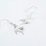 Fairyland Moschato Σκουλαρίκια Ασημένια 925’ Kρεμαστά ''Γάτες''- FM-0118 - Image 2