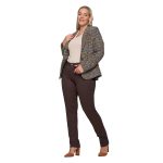 Gomore Παντελόνι Καφέ Deluxe Γυναικείο Ελαστικό All Day XXXL- 24833-ΒR