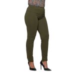 Gomore Παντελόνι Χακί Γυναικείο Ελαστικό Με Μπάσκα Και Λάστιχο XXL All Day - 24846-HA - Image 2