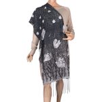 Fairyland Moschato Μαντίλι - Εσάρπα Ρόζ Με Σχέδια Και Κρόσσια All Day - FM-0039-G - Image 2