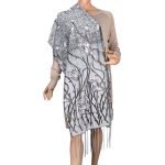 Fairyland Moschato Μαντίλι - Εσάρπα Ρόζ Με Σχέδια Και Κρόσσια All Day - FM-0039-G